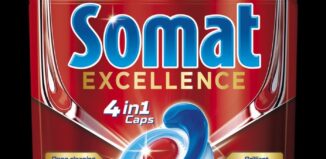 Somat Excellence 4 în 1, noua formulă revoluționară pentru vase curate și strălucitoare