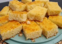 Basbousa, reteță. Prăjitură cu griș, varianta egipteană Basbousa reteță